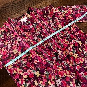 Charter Club Pink Floral Top - Medium